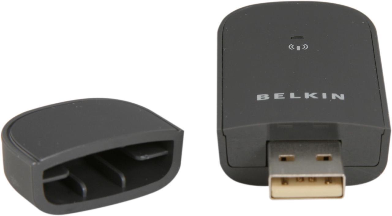 Alt view image 4 of 5 - BELKIN F9L1001 N150 Wireless Adapter IEEE 802.11b/g/n USB 2.0 Up to 150Mbps Wireless Data Rates