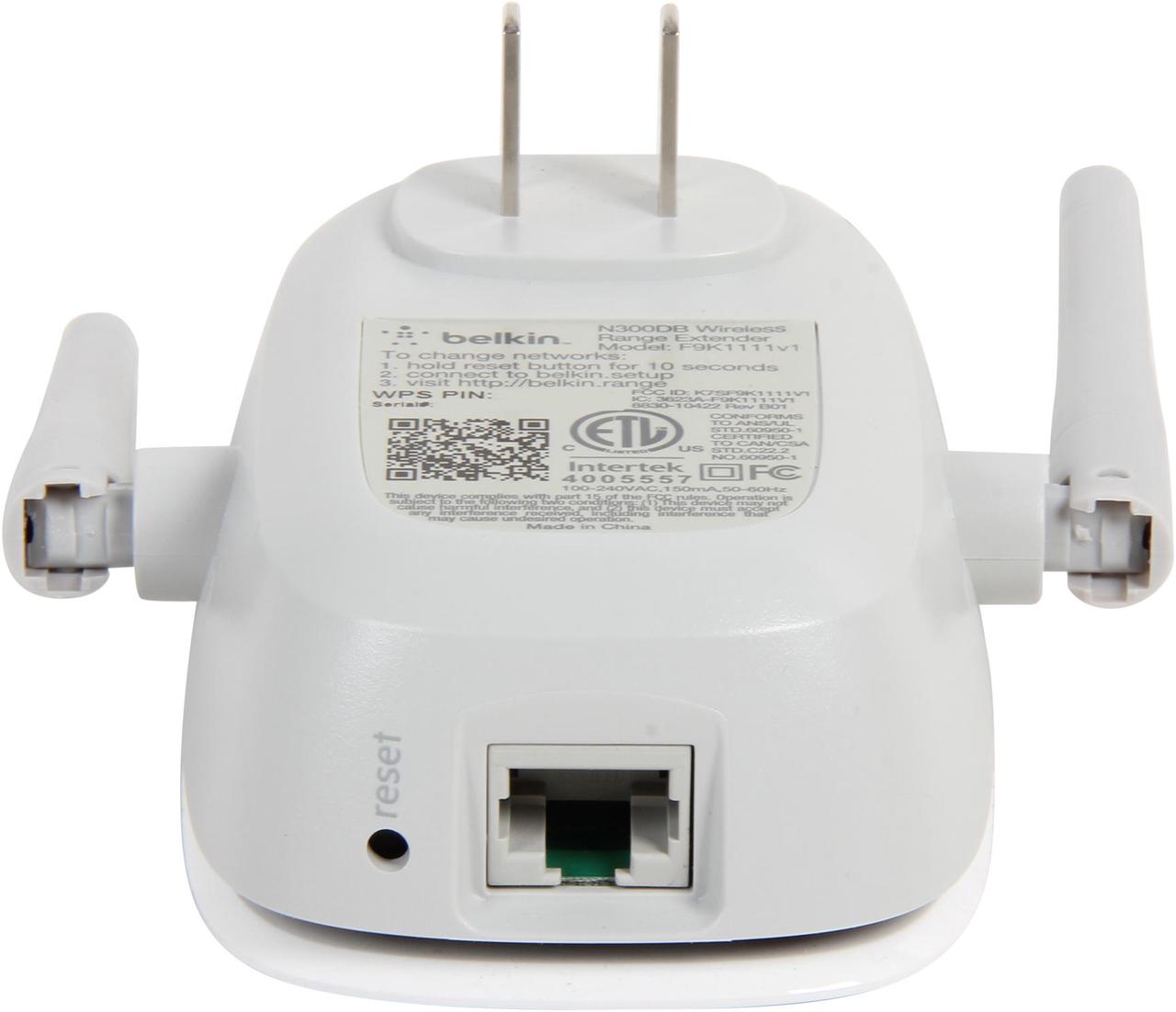 Alt view image 5 of 6 - BELKIN F9K1111 N300 Dual-Band Wi-Fi Range Extender