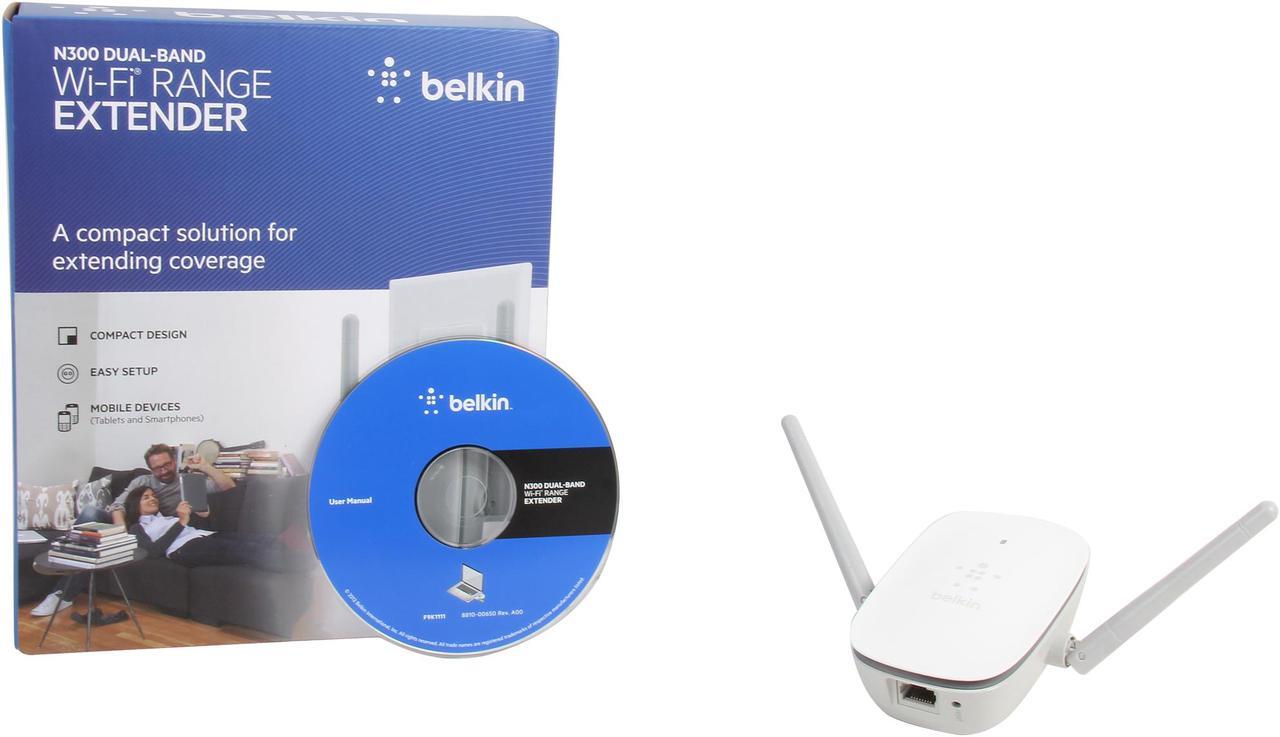 Alt view image 6 of 6 - BELKIN F9K1111 N300 Dual-Band Wi-Fi Range Extender