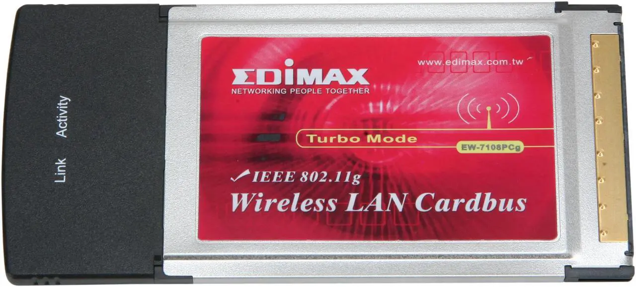Alt view image 2 of 4 - EDIMAX EW-7108PCg 802.11g/b Wireless LAN PC Card