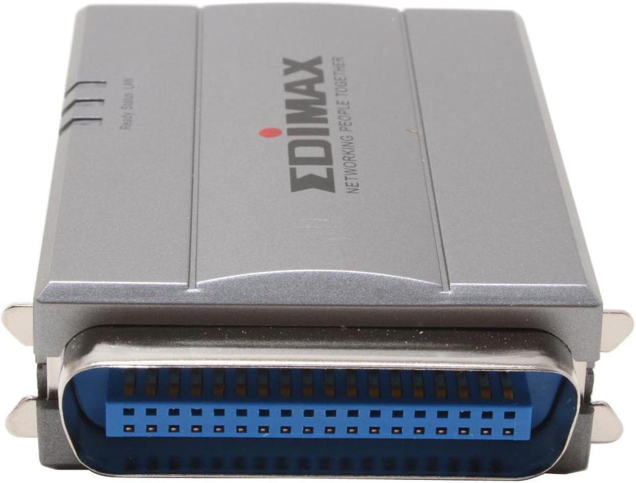 Alt view image 3 of 5 - EDIMAX PS-1206P Parallel Printer Server RJ45 LPT
