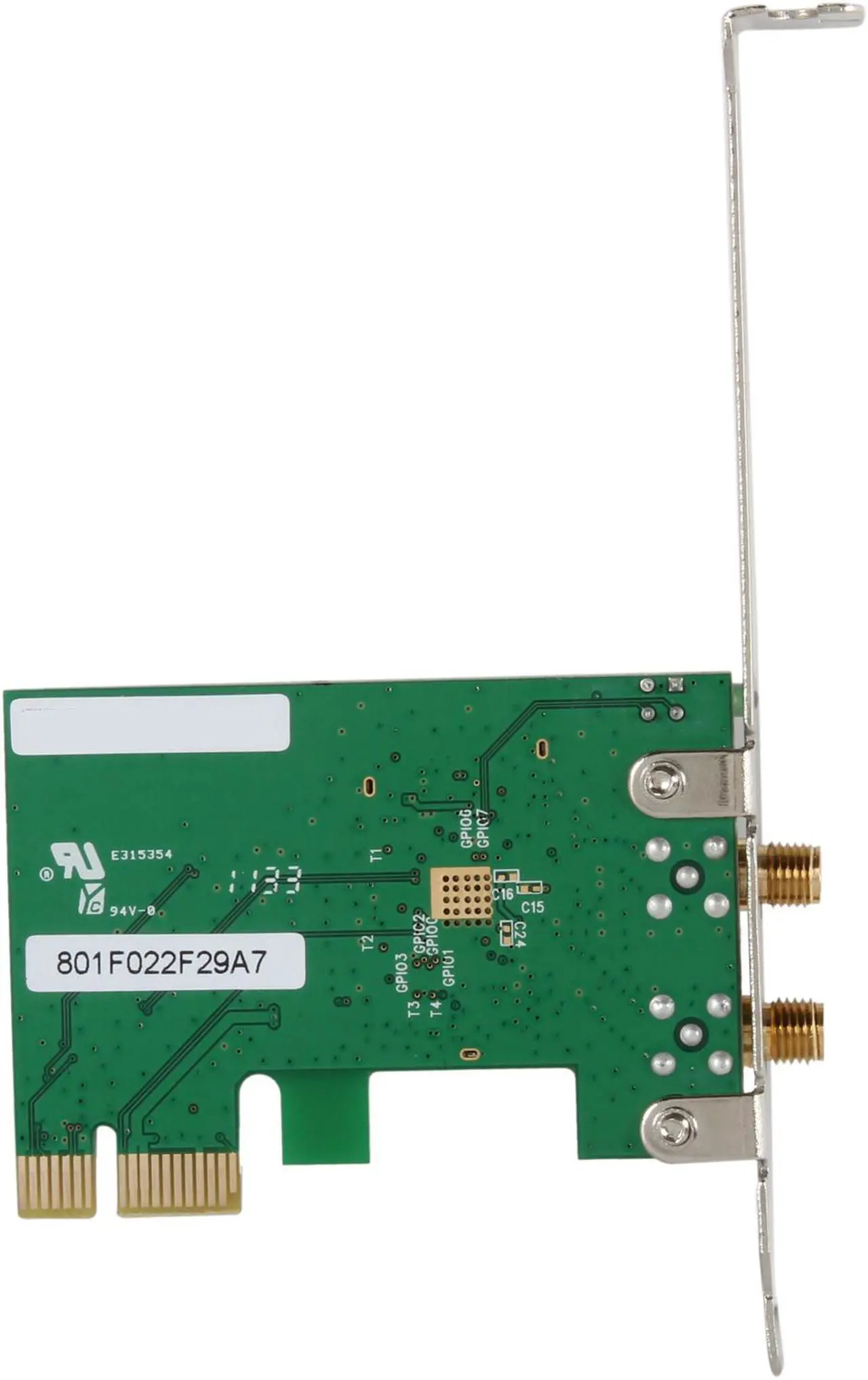 Alt view image 4 of 5 - Edimax EW-7612Pin 300 Mbps Wireless 802.11b/g/n PCI Express Adapter