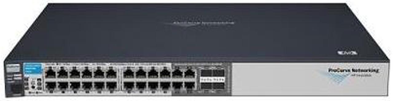 Alt view image 2 of 14 - HP J9021A#ABA Managed ProCurve Switch 2810-24G