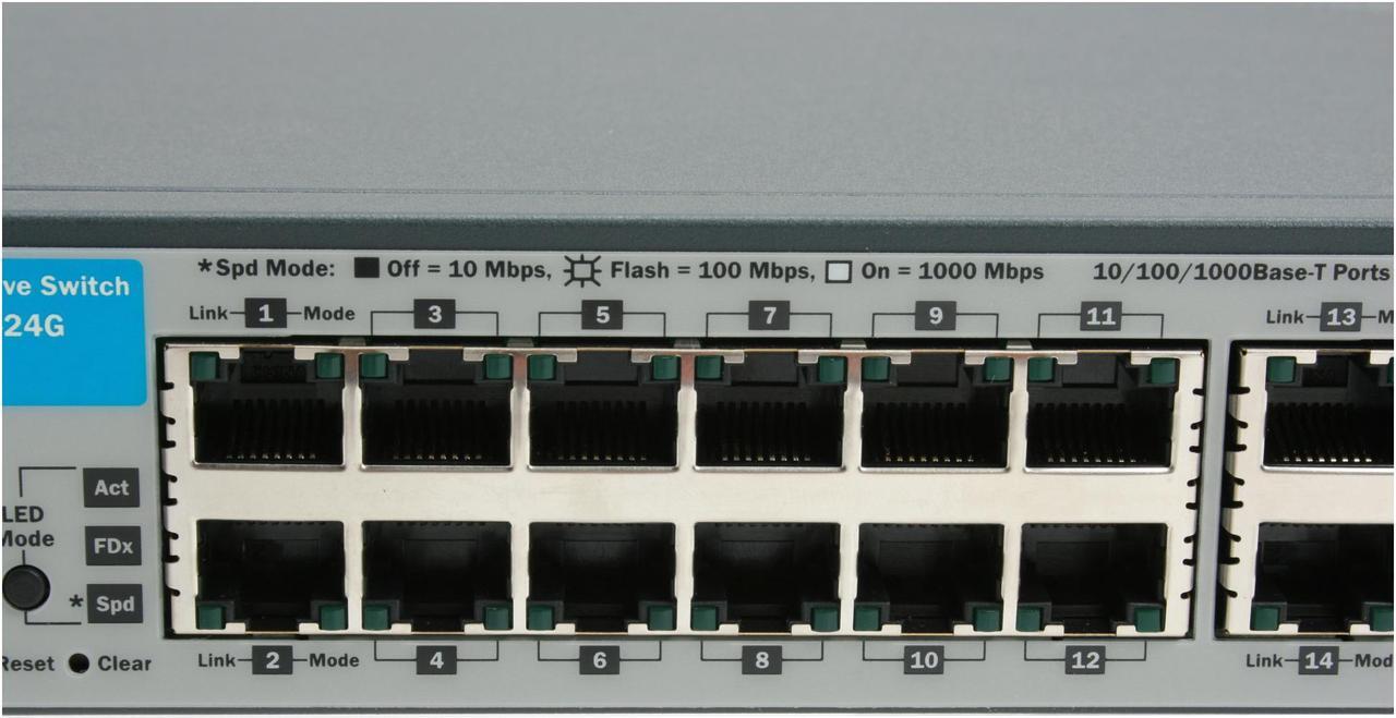 Alt view image 7 of 14 - HP J9021A#ABA Managed ProCurve Switch 2810-24G