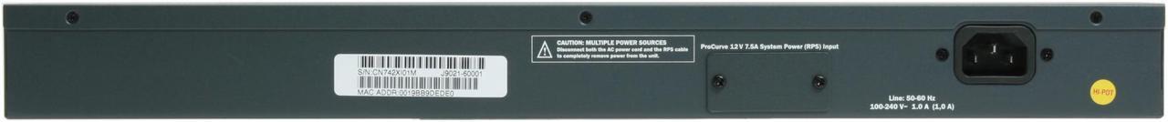 Alt view image 11 of 14 - HP J9021A#ABA Managed ProCurve Switch 2810-24G