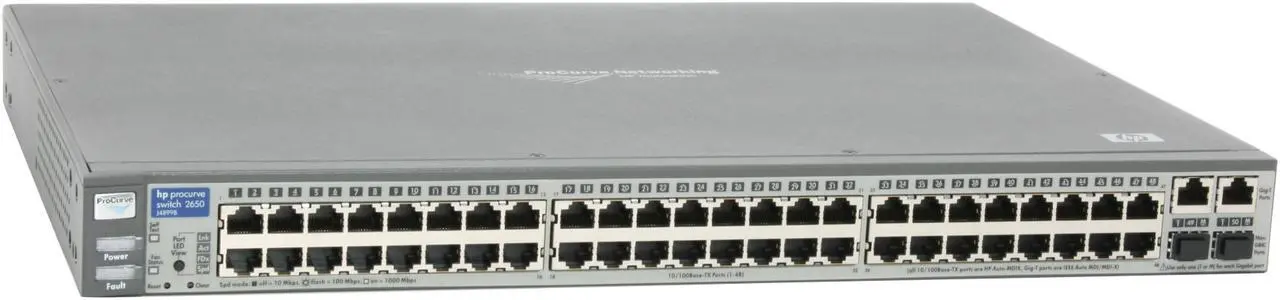 Alt view image 2 of 9 - HP J4899B ProCurve Switch 2650