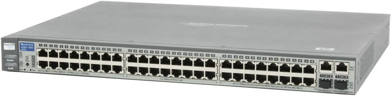 Alt view image 4 of 9 - HP J4899B ProCurve Switch 2650