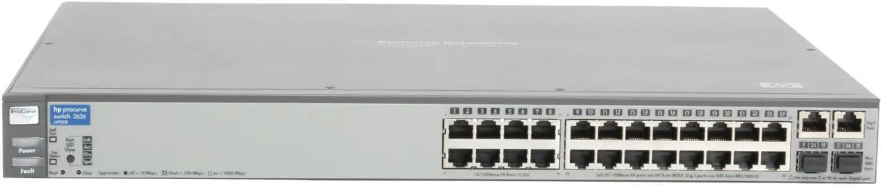 Alt view image 3 of 10 - HP J4900B ProCurve Switch 2626