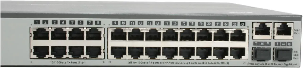 Alt view image 5 of 10 - HP J4900B ProCurve Switch 2626