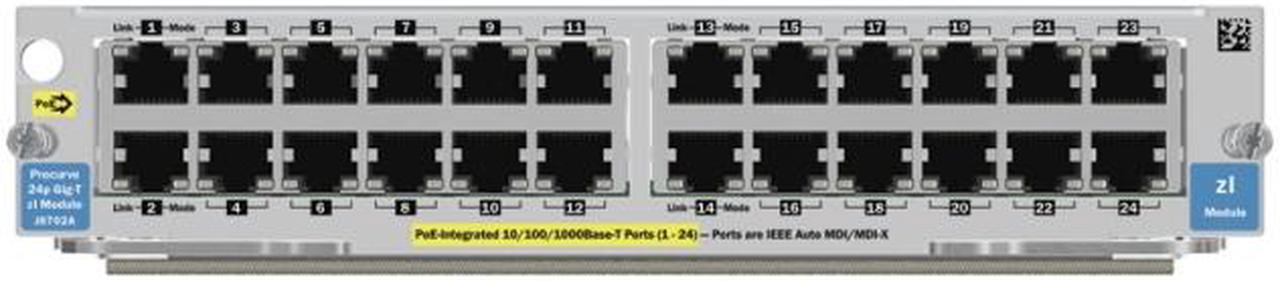 Main image of HP J8702A ProCurve Switch 5400zl 24p 10/100/1000 PoE Module