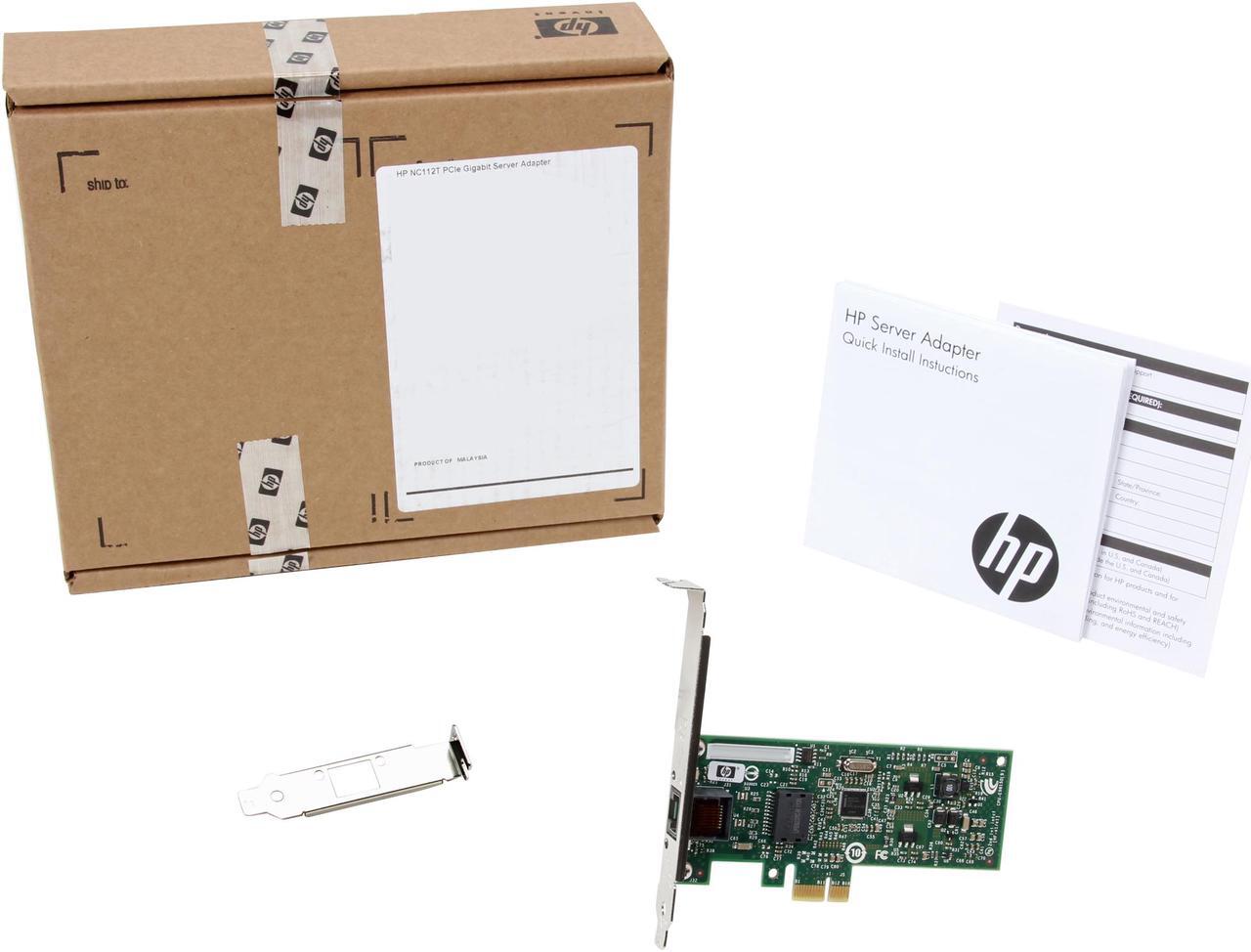 Alt view image 5 of 5 - HP 503746-B21 NC112T Gigabit Ethernet Server Adapter 10/100/1000Mbps PCI-Express 1 x RJ45