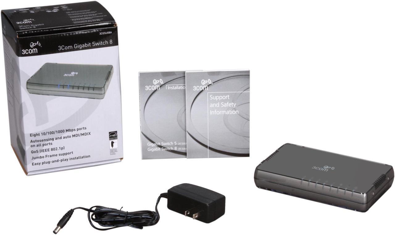 Alt view image 5 of 5 - HP JD871A#ABA Unmanaged V1405-8G Unmanaged Ethernet Switch
