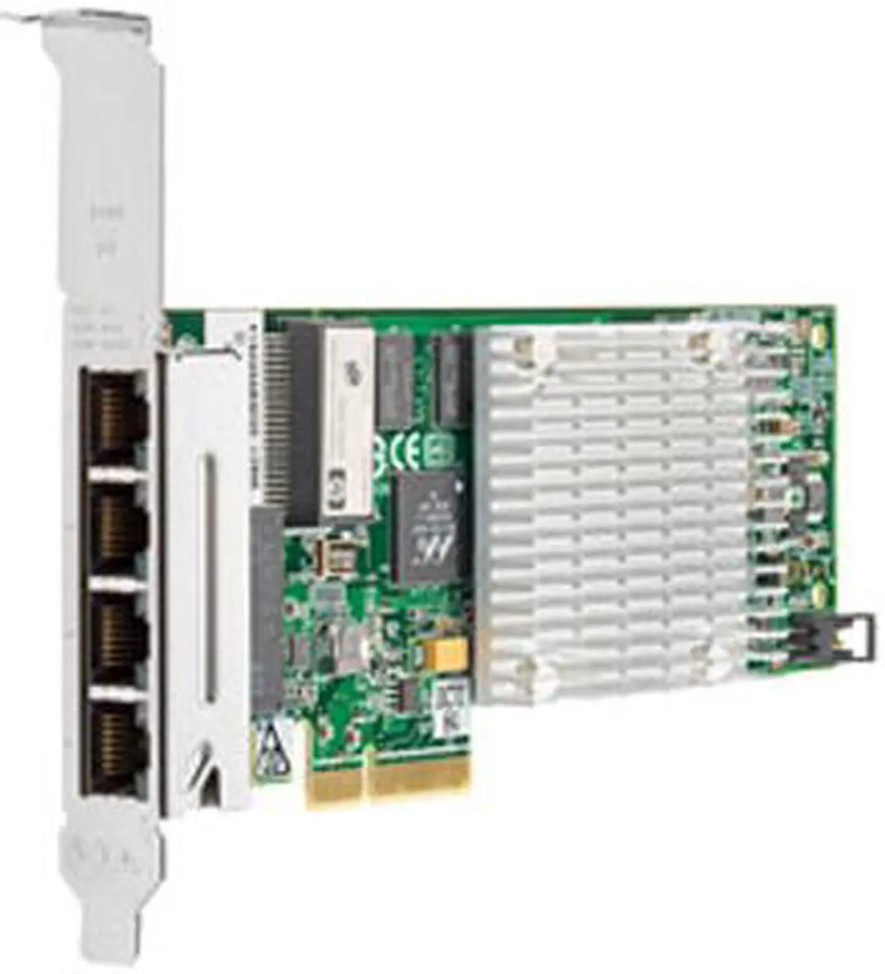 Alt view image 2 of 2 - HP 538696-B21 NC375T PCI Express Quad Port Gigabit Server Adapter 10/100/1000Mbps PCI-Express 4 x RJ45