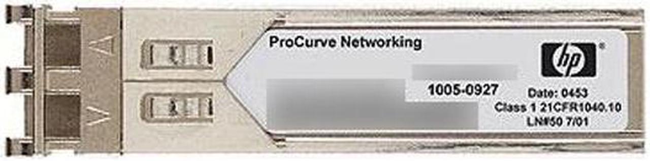 Main image of HP JD494A X124 1G SFP Transceiver 1 Gbps 1 x LC 1000Base-LX Network