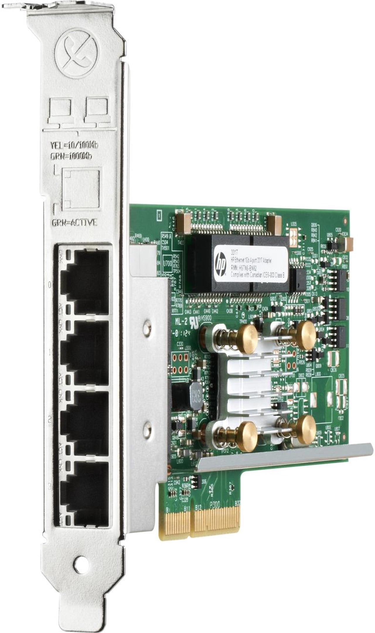 HPE Ethernet 1Gb 4-Port 331T Adapter (647594-B21)