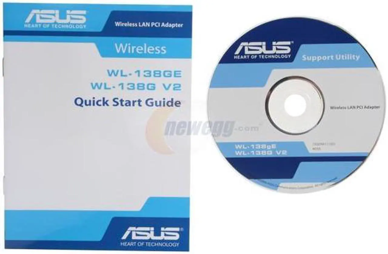 Alt view image 4 of 5 - ASUS WL-138g V2 Wireless Adapter IEEE 802.11b/g PCI Up to 54Mbps Wireless Data Rates