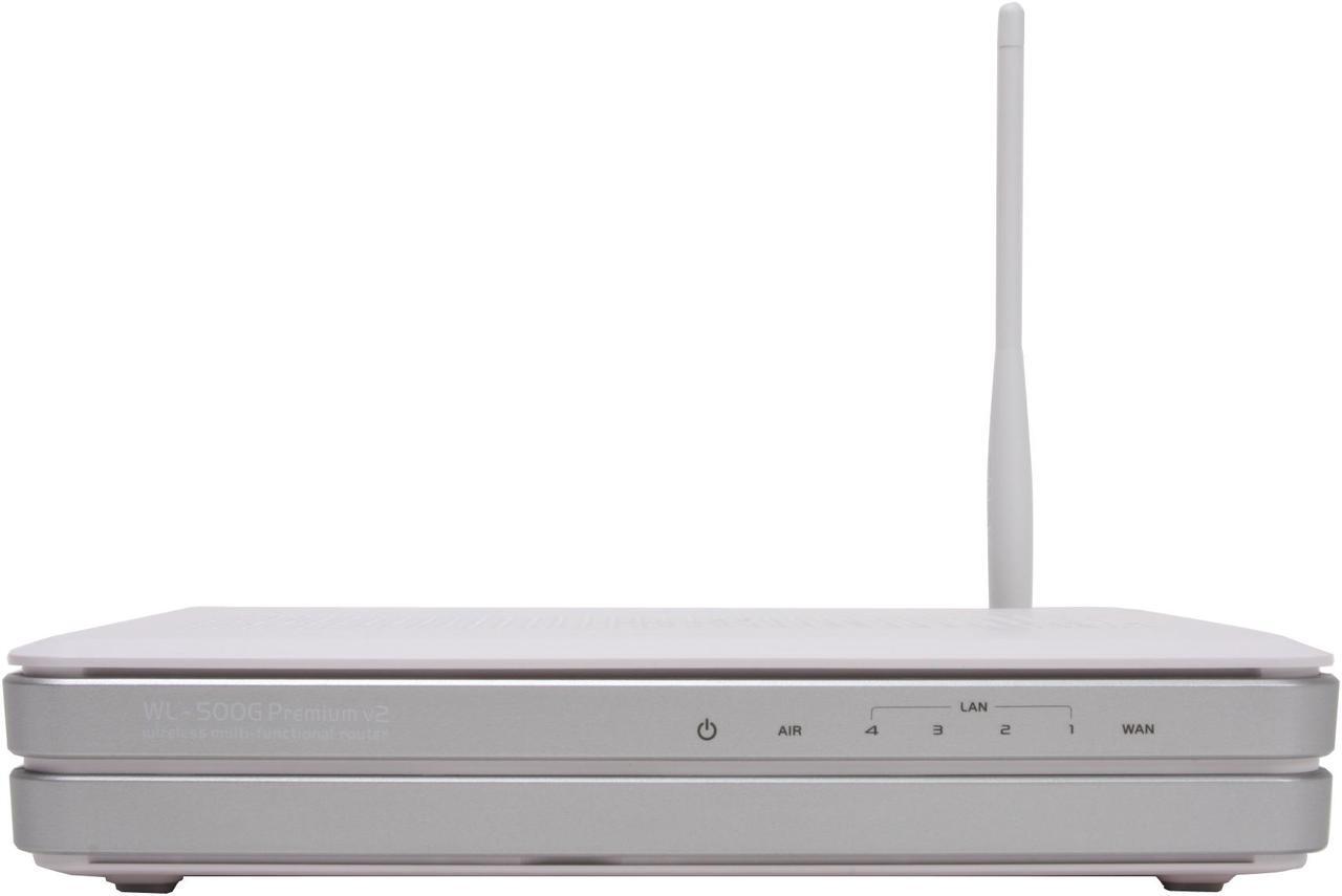 Alt view image 2 of 8 - ASUS WL-500GP V2 802.11b/g Multi-Functional Wireless Router with x2 USB Plug-N-Share hard drive function and Print Server Function