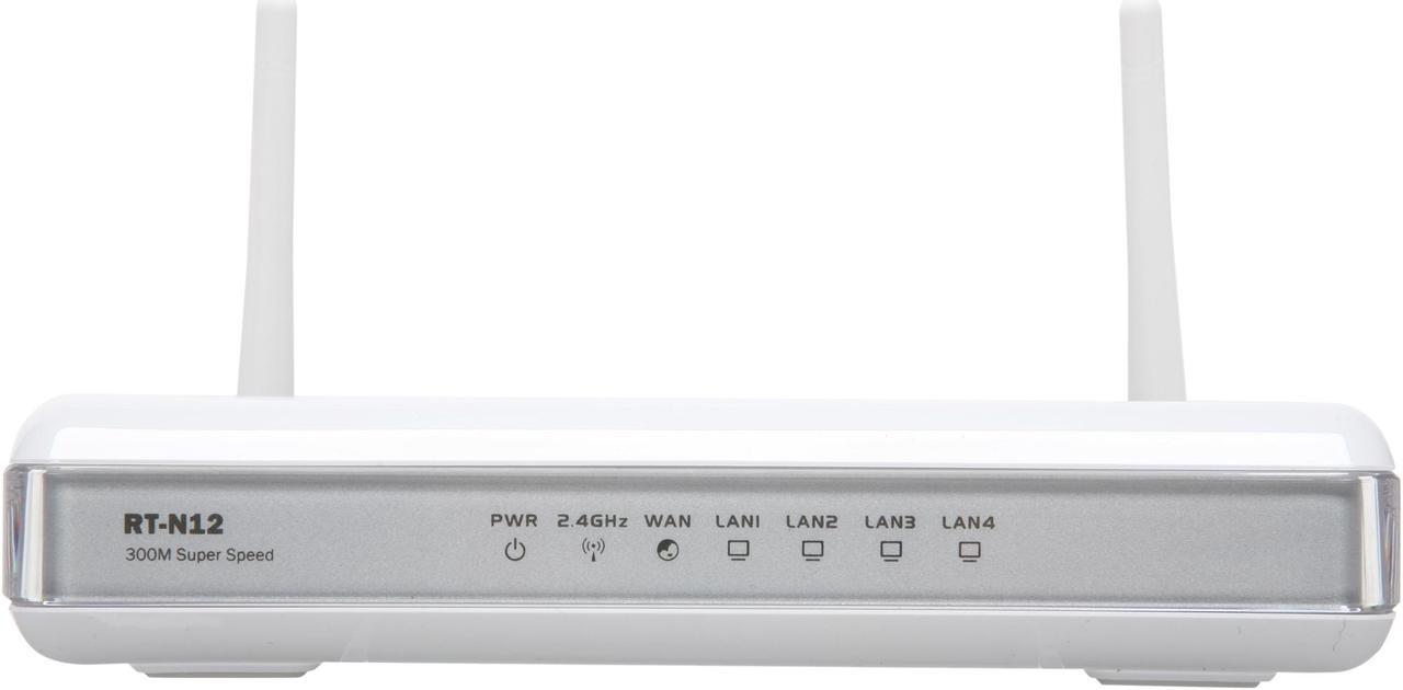 Alt view image 2 of 5 - ASUS RT-N12 Wireless Broadband Router SuperSpeedN 802.11b/g/n up to 300Mbps/ Open Source DD-WRT Support