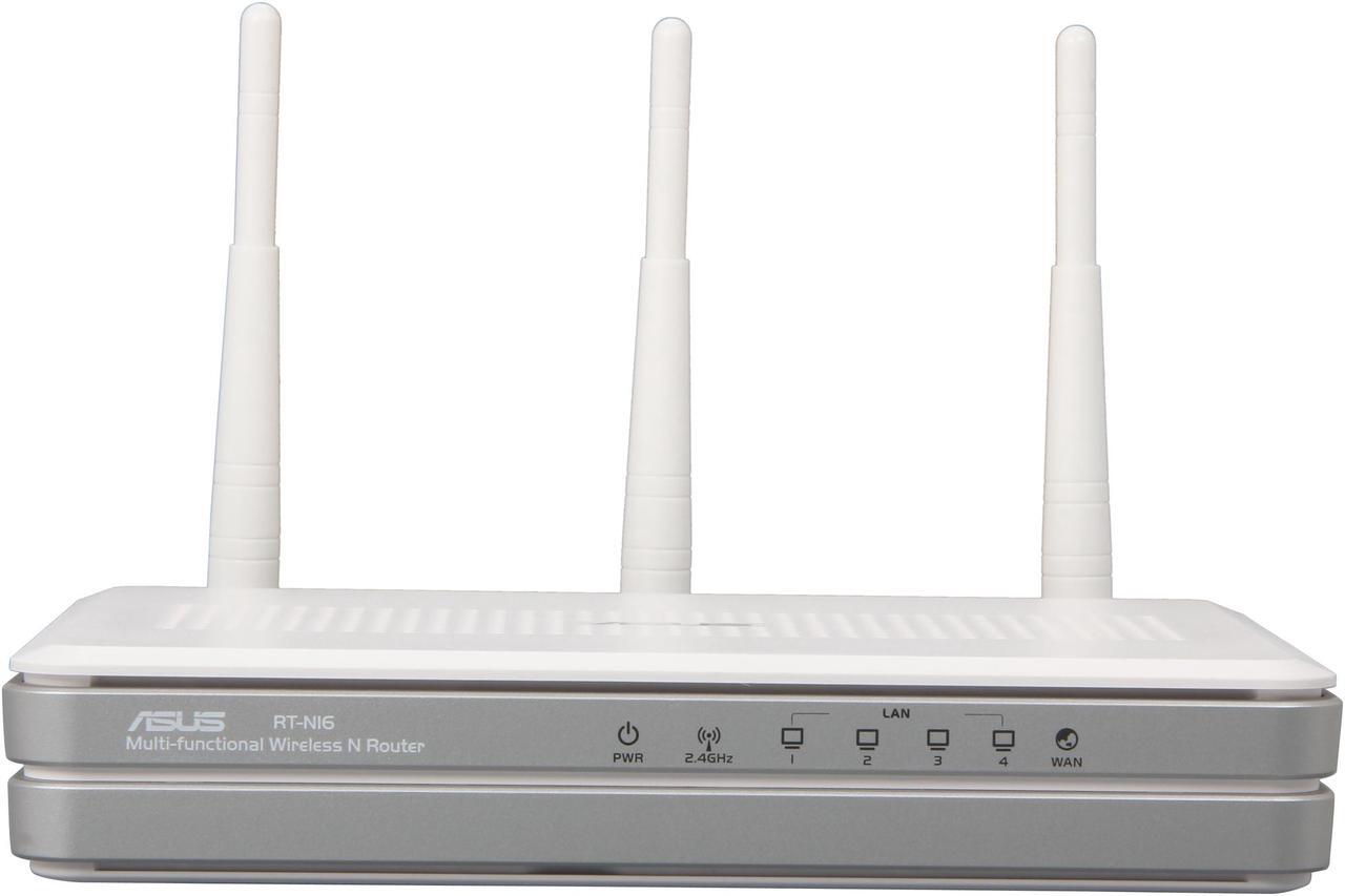 Alt view image 3 of 6 - Asus Certified RT-N16 Multi-Functional Gigabit Wireless N Router w/ Storage, Printer and Media Server IEEE 802.11b/g, IEEE 802.11n Draft