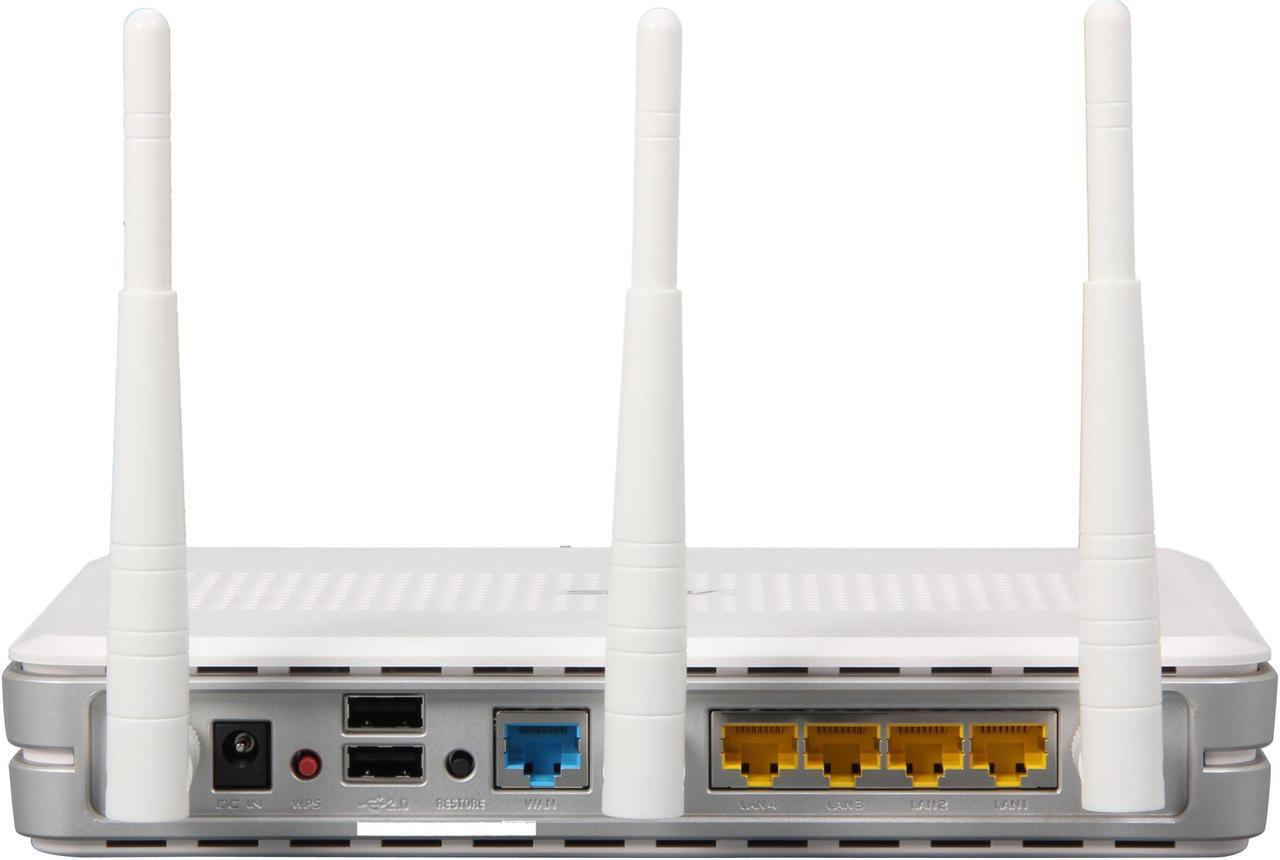 Alt view image 5 of 6 - Asus Certified RT-N16 Multi-Functional Gigabit Wireless N Router w/ Storage, Printer and Media Server IEEE 802.11b/g, IEEE 802.11n Draft