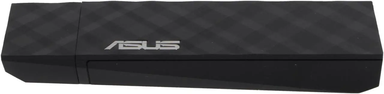 Alt view image 3 of 5 - Asus USB-N53 300Mbps Black Diamond Dual Band Wireless USB Adapter