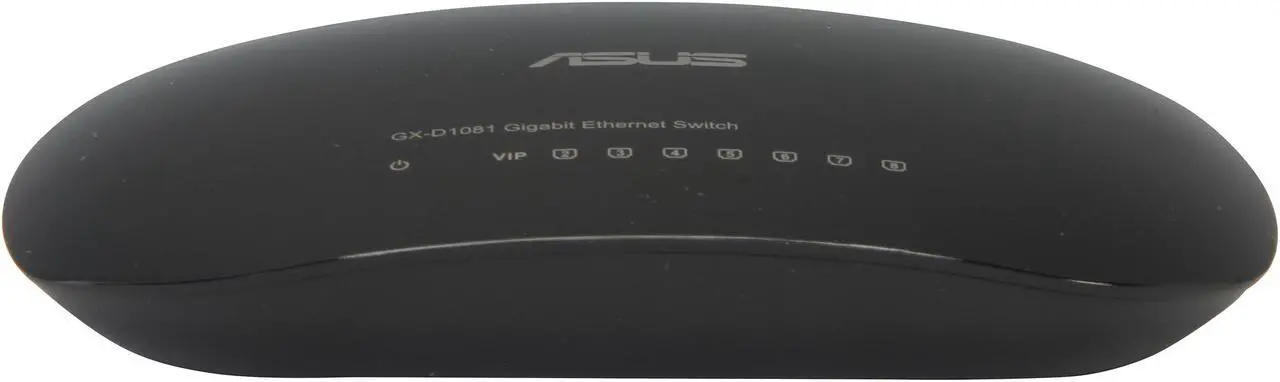 Alt view image 2 of 5 - ASUS GX-D1081 V3 Smart 8-Port Gigabit Desktop Switch with Green Network