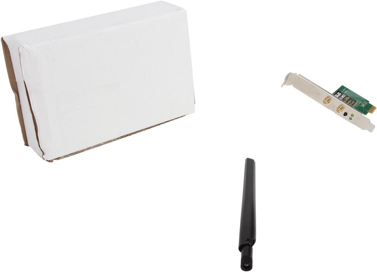 Alt view image 5 of 5 - ASUS PCE-N53 Dual-Band Wireless-N600 Adapter IEEE 802.11a/b/g/n PCI Express Up to 300Mbps downlink+300Mbps uplink Wireless Data Rates (Asus Certified)