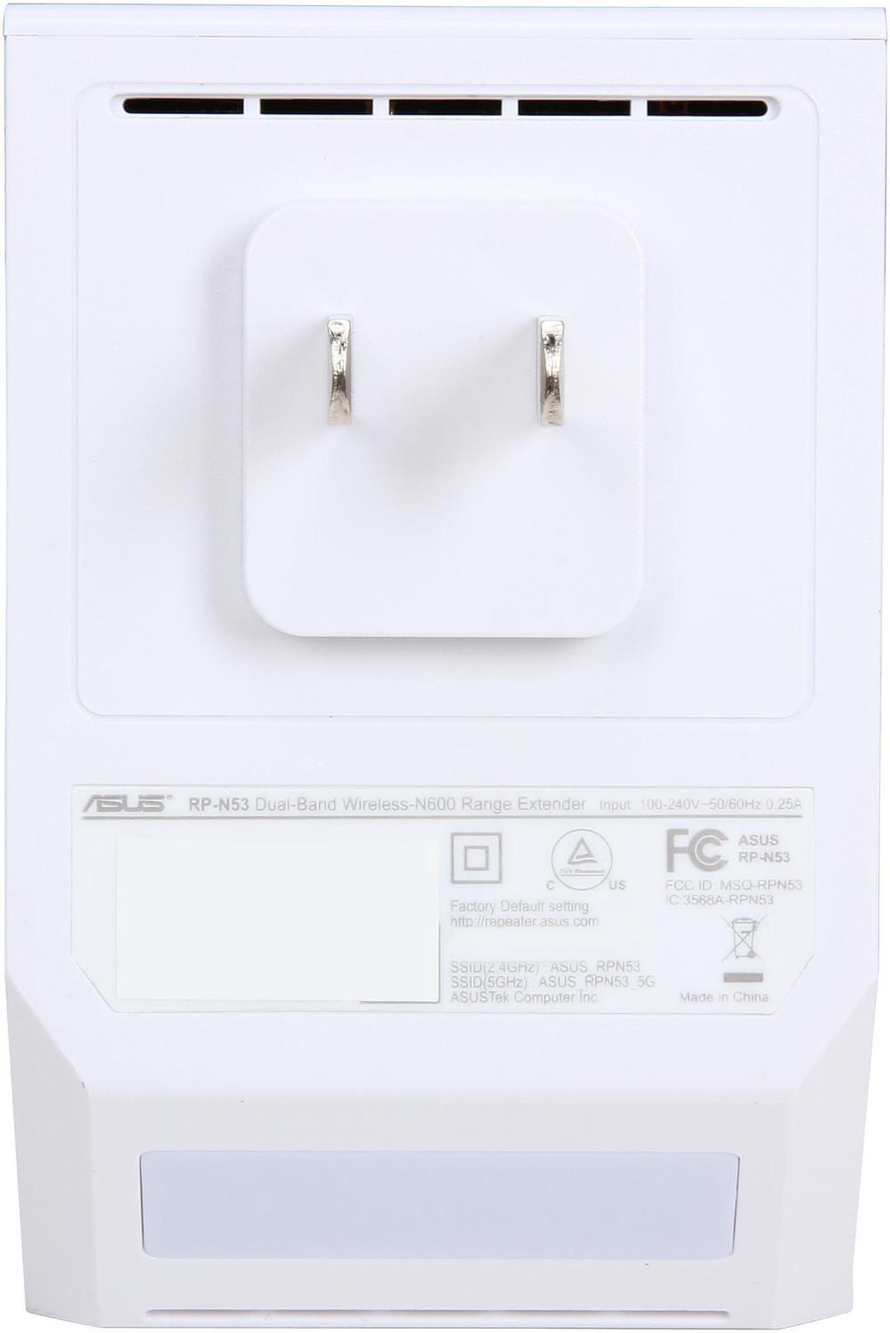 Alt view image 5 of 6 - ASUS RP-N53 Dual-Band Wireless-N600 Range Extender