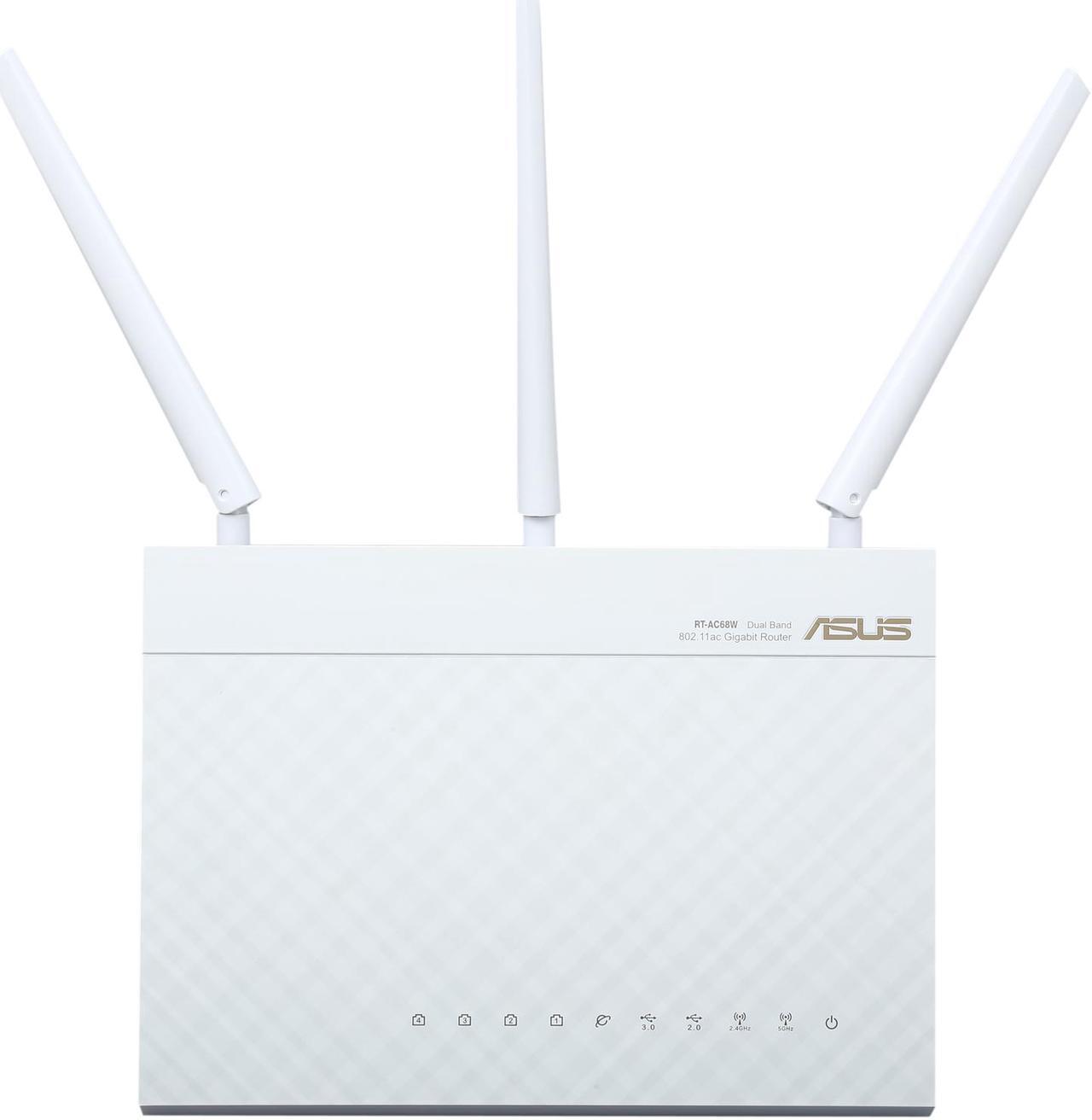 Alt view image 3 of 5 - ASUS RT-AC68W AC1900 WiFi Router