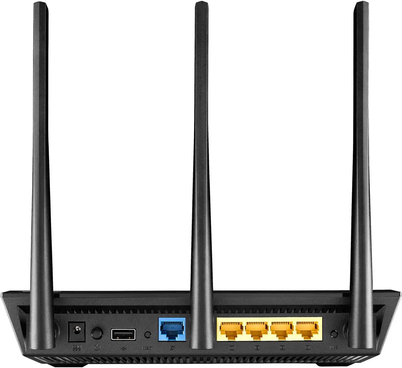Alt view image 3 of 6 - ASUS RT-AC66U B1 AC1750 Dual-Band Wi-Fi Router, AiProtection Lifetime Security by Trend Micro, AiMesh Compatible for Mesh Wi-Fi System