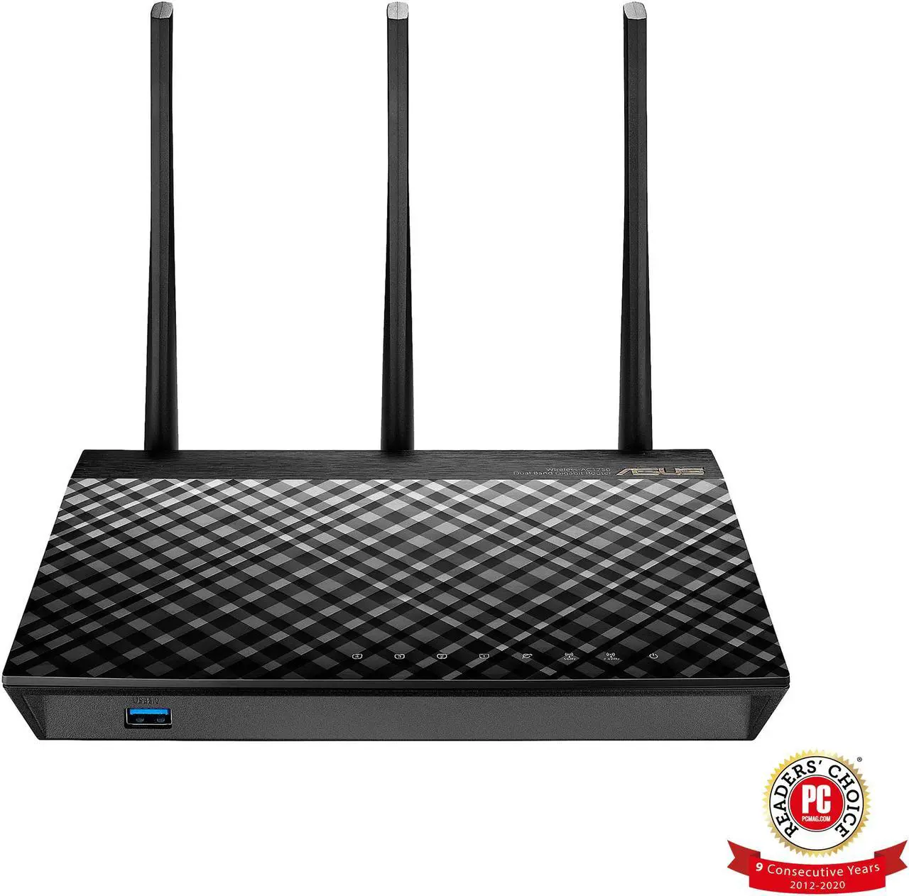 Main image of ASUS RT-AC66U B1 AC1750 Dual-Band Wi-Fi Router, AiProtection Lifetime Security by Trend Micro, AiMesh Compatible for Mesh Wi-Fi System