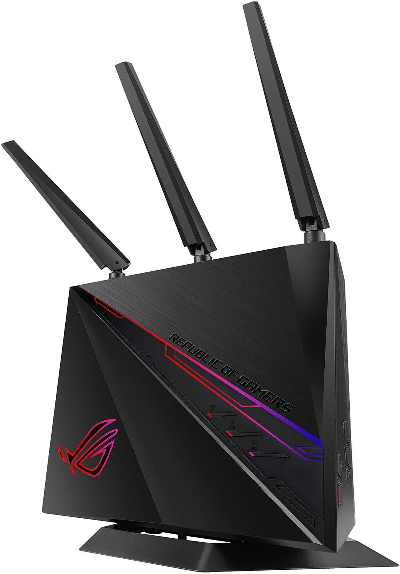 Alt view image 4 of 8 - ASUS ROG (GT-AC2900) Dual-Band Wireless Gigabit Wi-Fi Gaming Router - GeForce NOW Optimization with Triple-Level Game Acceleration, 4 x LAN, 1 x USB 3.0, 1 x USB 2.0 Compatible with AiMesh