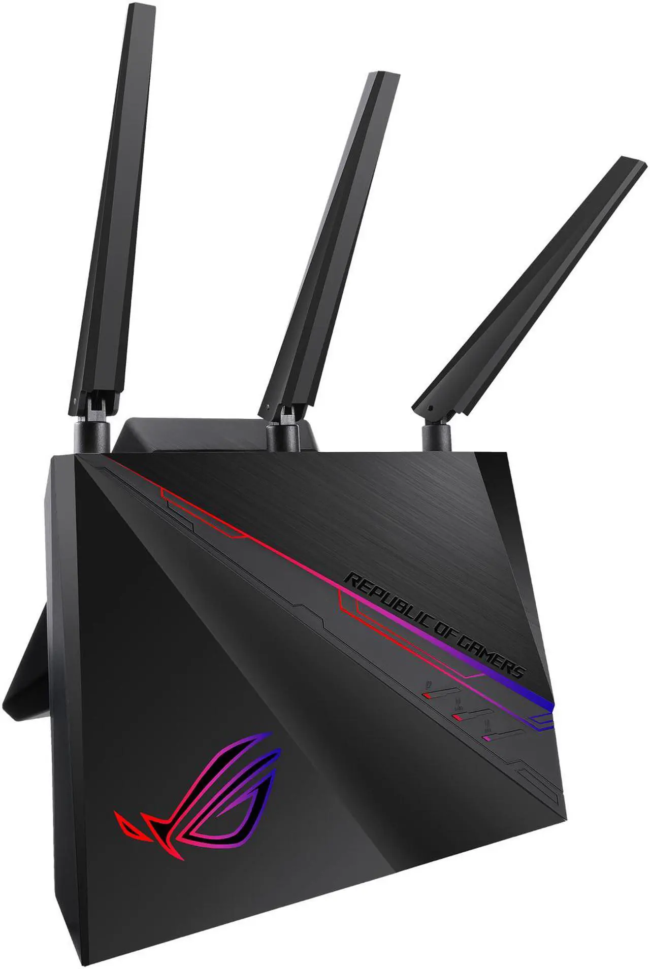 Alt view image 7 of 8 - ASUS ROG (GT-AC2900) Dual-Band Wireless Gigabit Wi-Fi Gaming Router - GeForce NOW Optimization with Triple-Level Game Acceleration, 4 x LAN, 1 x USB 3.0, 1 x USB 2.0 Compatible with AiMesh