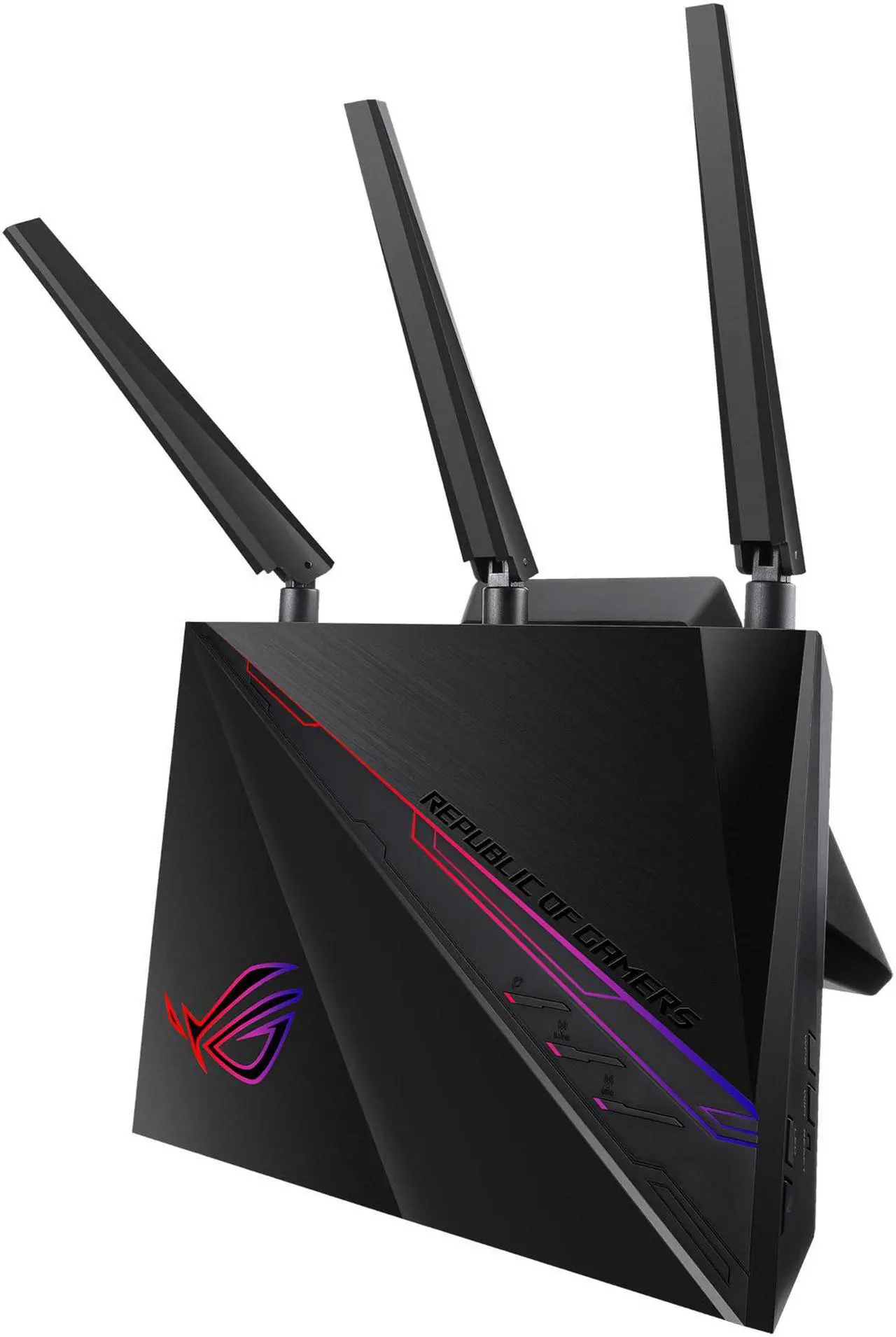 Alt view image 6 of 8 - ASUS ROG (GT-AC2900) Dual-Band Wireless Gigabit Wi-Fi Gaming Router - GeForce NOW Optimization with Triple-Level Game Acceleration, 4 x LAN, 1 x USB 3.0, 1 x USB 2.0 Compatible with AiMesh