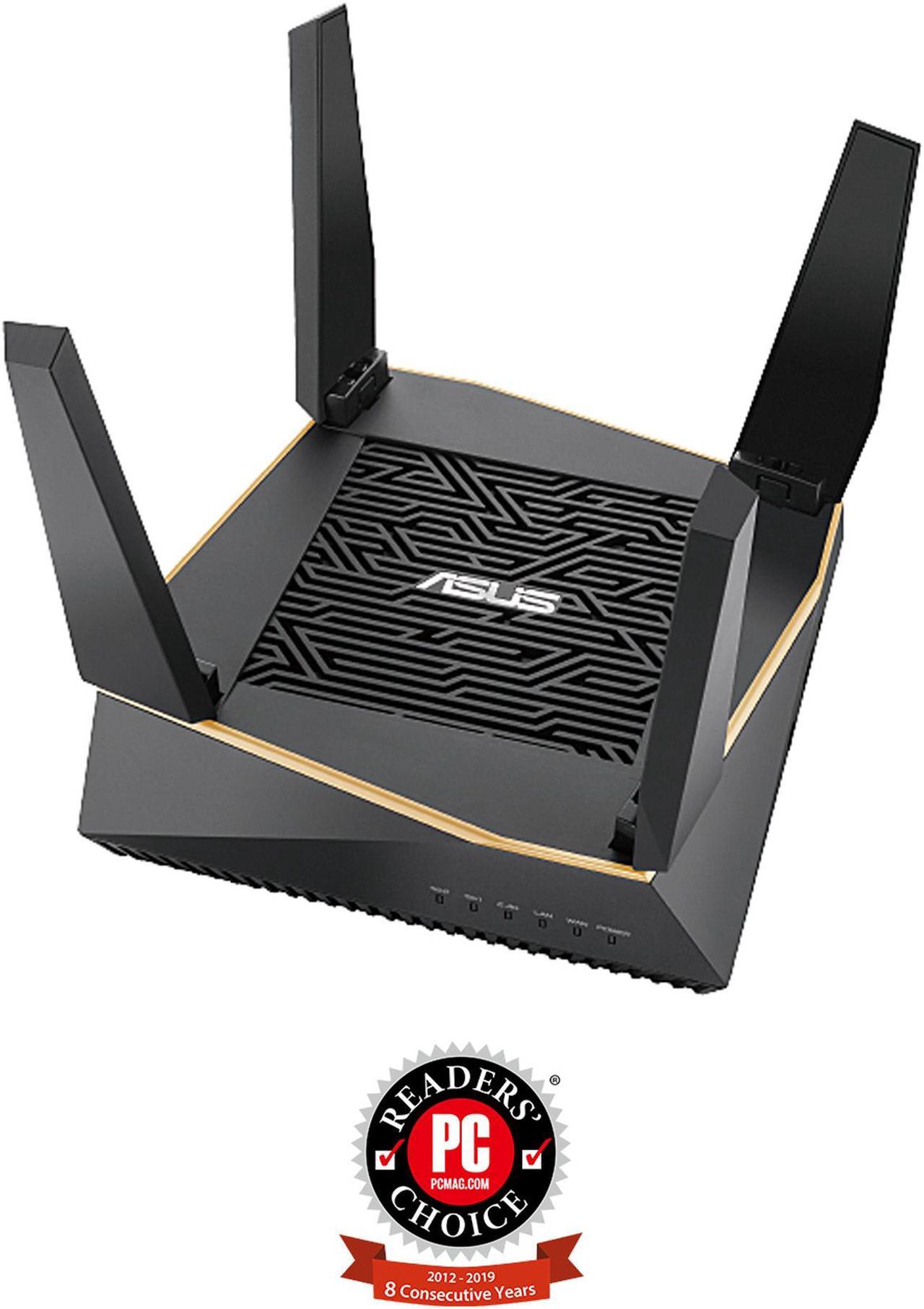 Main image of ASUS RT-AX92U/CA AX6100 Tri-band WiFi 6 (802.11ax) Router