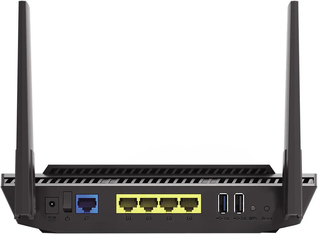 Alt view image 4 of 7 - ASUS RT-AX56U AX1800 WiFi 6 Dual-Band WiFi Router, Lifetime Internet Security with AiProtection, Whole-home WiFi with AiMesh, MU-MIMO, OFDMA, VPN Setting