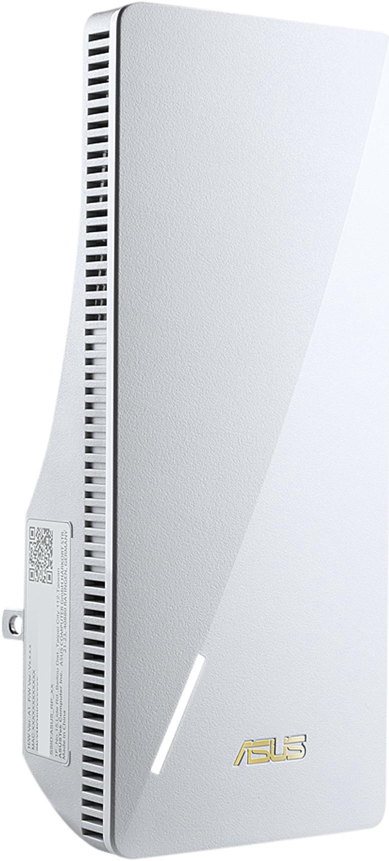 ASUS RP-AX56/CA AX1800 Dual Band WiFi 6 (802.11ax) Range Extender / AiMesh Extender for Seamless Mesh WiFi; Works with Any WiFi Router