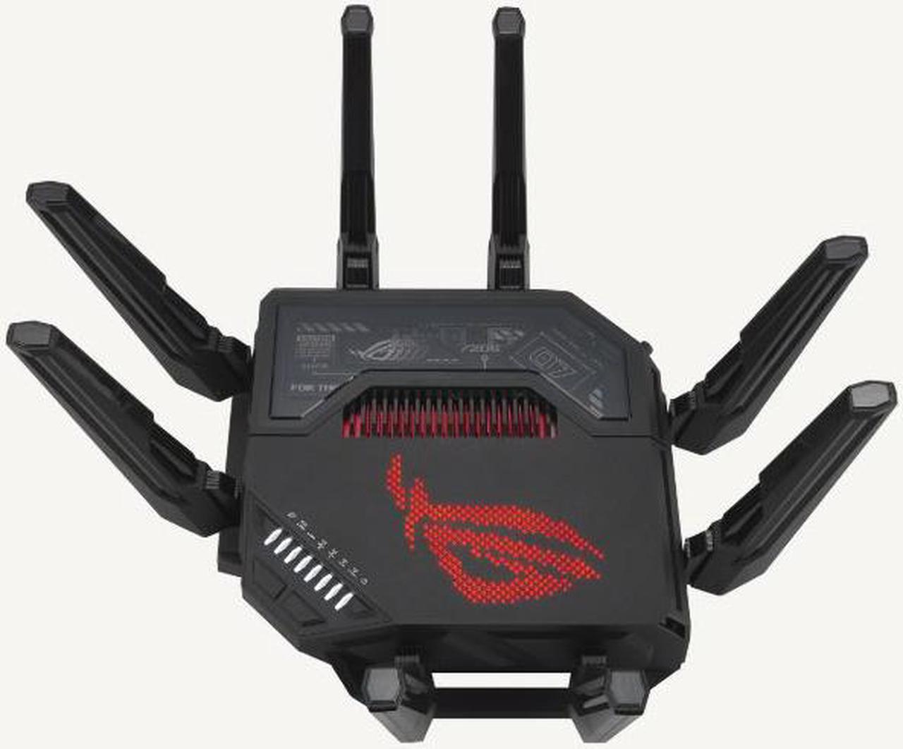 Alt view image 5 of 8 - ASUS ROG Rapture GT-BE98 PRO First Quad-Band WiFi 7 Gaming Router supports 320MHz, Dual 10G Port, Triple-level Game Acceleration, Mobile Game Mode, Subscription-Free Security, AiMesh, and VPN features