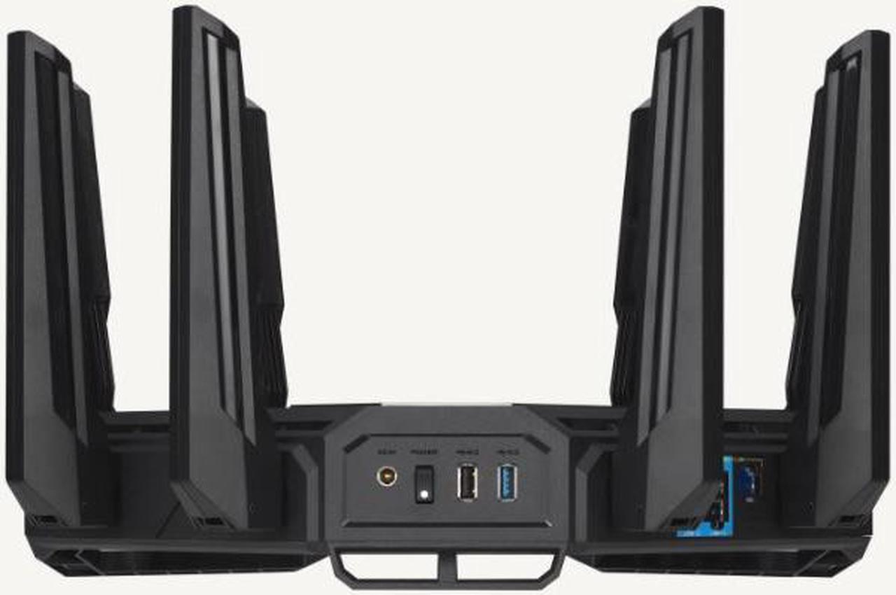 Alt view image 8 of 8 - ASUS ROG Rapture GT-BE98 PRO First Quad-Band WiFi 7 Gaming Router supports 320MHz, Dual 10G Port, Triple-level Game Acceleration, Mobile Game Mode, Subscription-Free Security, AiMesh, and VPN features