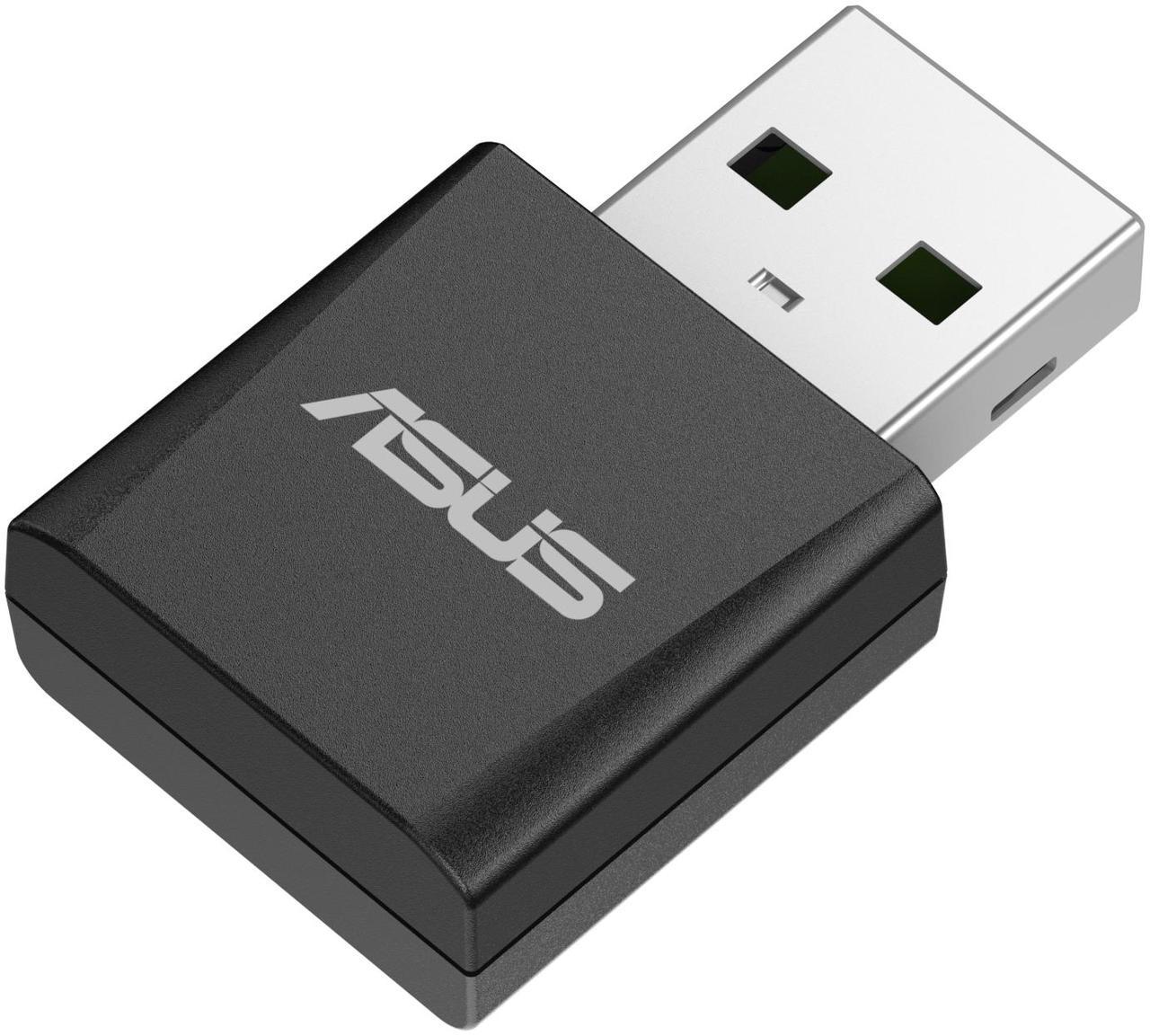 Alt view image 2 of 9 - ASUS Tri-band BE6500 WiFi 7 Nano USB Adapter, 6GHz band, support 4096-QAM, Plug and play, Compatible with Windows 10 & 11