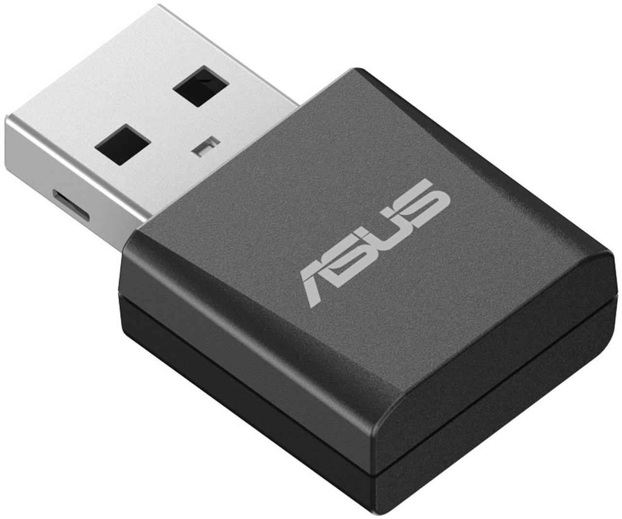 Alt view image 4 of 9 - ASUS Tri-band BE6500 WiFi 7 Nano USB Adapter, 6GHz band, support 4096-QAM, Plug and play, Compatible with Windows 10 & 11