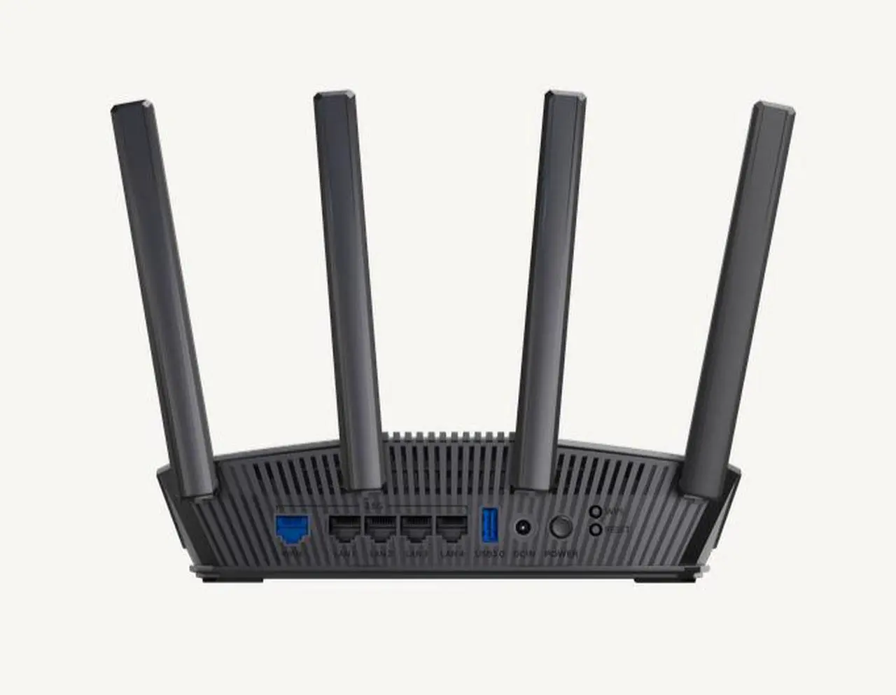 Alt view image 2 of 5 - ASUS RT-BE82U Dual-band WiFi 7 (802.11be) Smart AiMesh Extendable Router, 6500 Mbps, Five 2.5GbE ports, 4096-QAM, Up to 3 SSIDs for IoT Devices, Parental Controls & VPNs, Advanced Network Security
