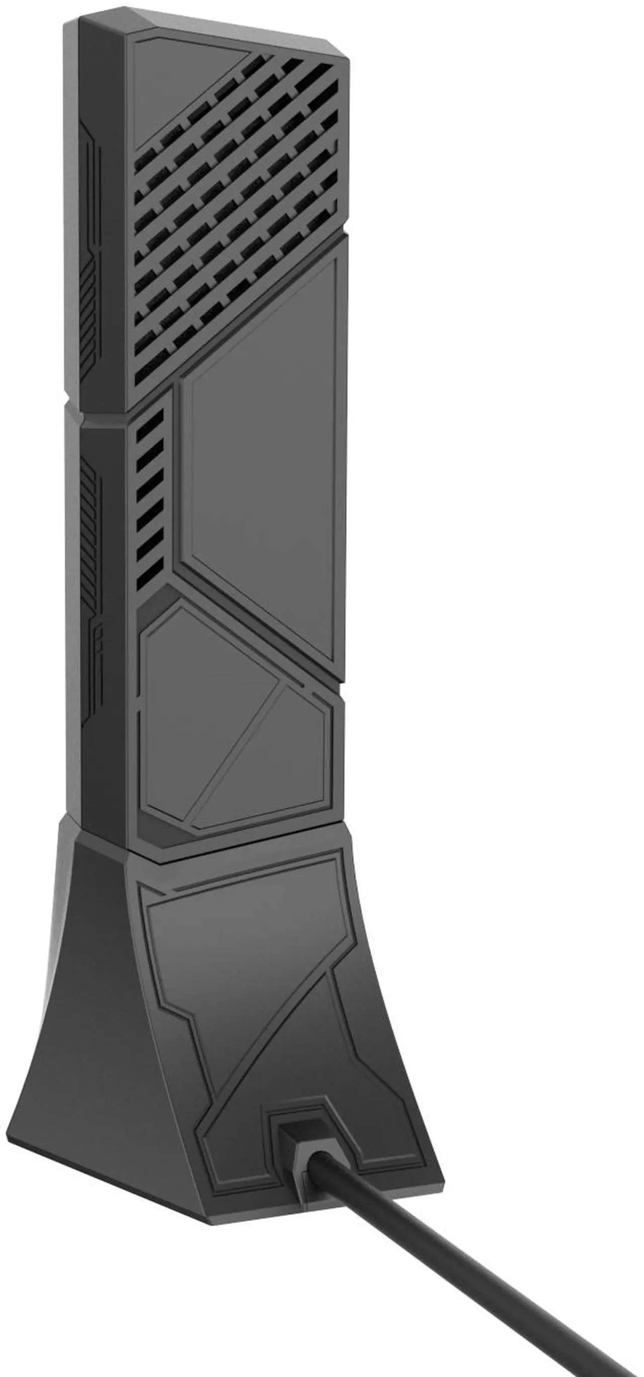 Alt view image 3 of 7 - ASUS ROG USB-BE92 Tri-band BE6500 WiFi 7 USB Adapter, 6GHz band, support 4096-QAM, Multi-link operation (MLO), Compatible with Type A and C, WPA3 network security