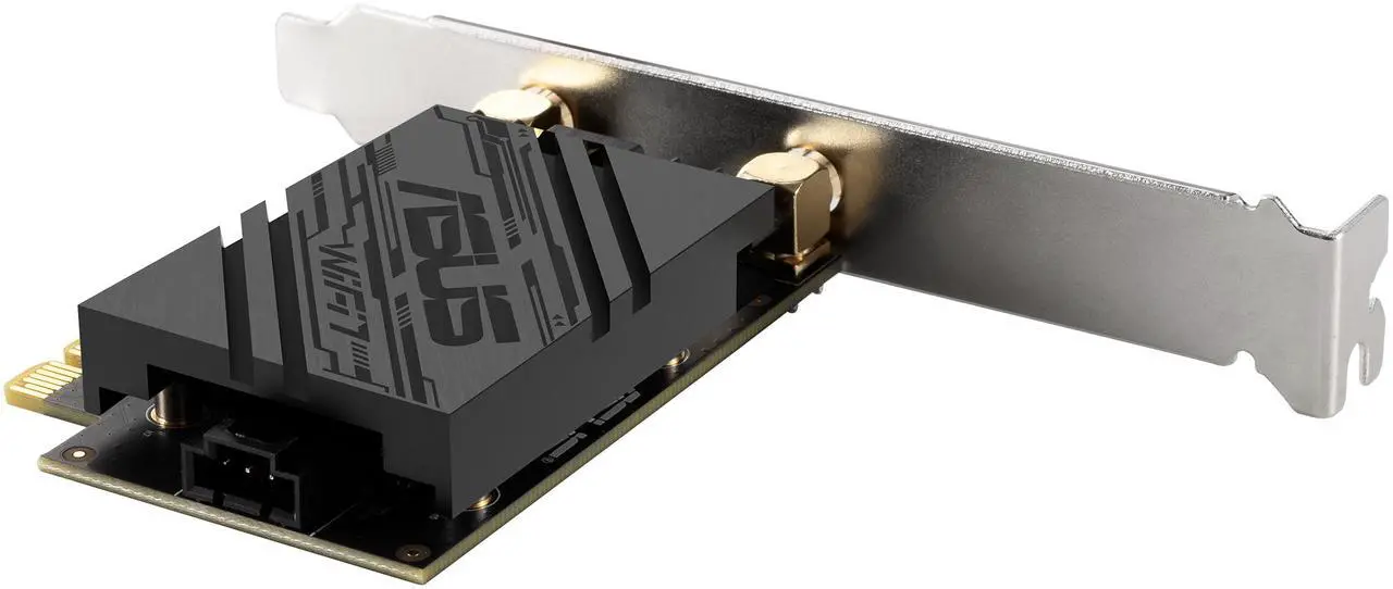 Main image of ASUS BE6500 Tri Band PCI-E WiFi 7 (802.11be), Bluetooth 5.4, WPA3 network security, OFDMA and MU-MIMO, Multi-link Operation