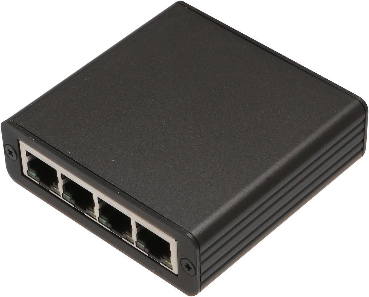 Alt view image 3 of 5 - SYBA SY-HUB24047 4 Port Gigabit Ethernet Network Adapter Through a Single USB 3.0 Port
