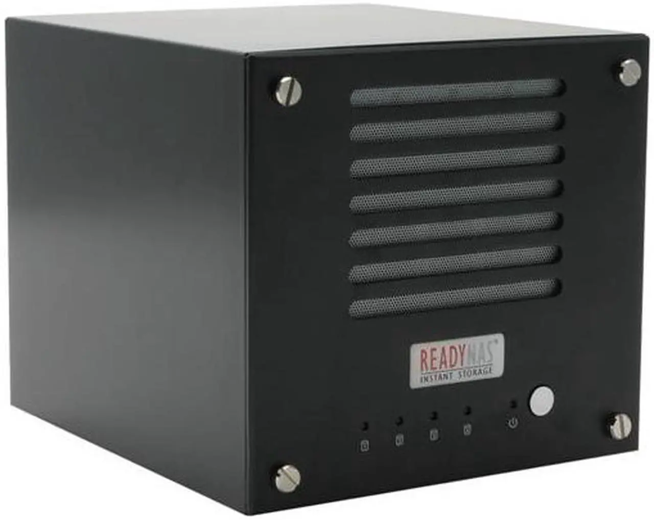 Main image of Infrant ReadyNAS 600-1000 1TB (Includes 4 x 250GB SATA Disks) Network Storage - RJ-45, USB 2.0 32-Bit RISC Network Storage Processor Processor