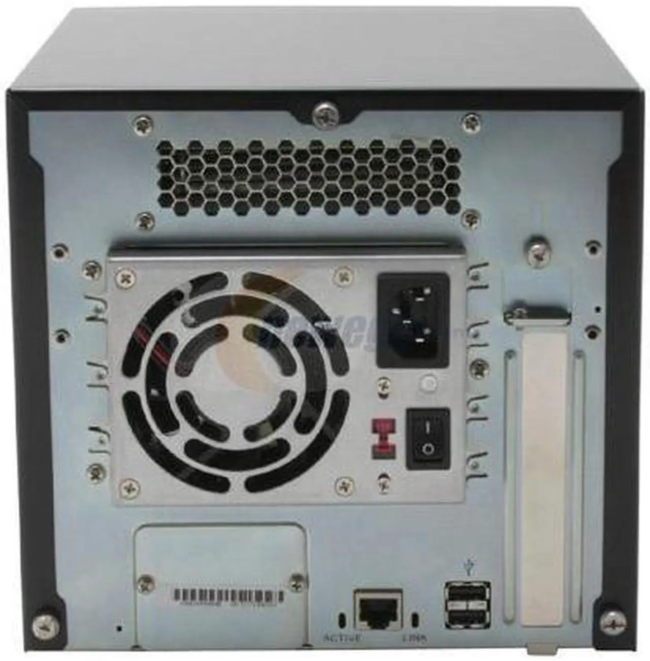Alt view image 3 of 4 - Infrant ReadyNAS 600-1000 1TB (Includes 4 x 250GB SATA Disks) Network Storage - RJ-45, USB 2.0 32-Bit RISC Network Storage Processor Processor
