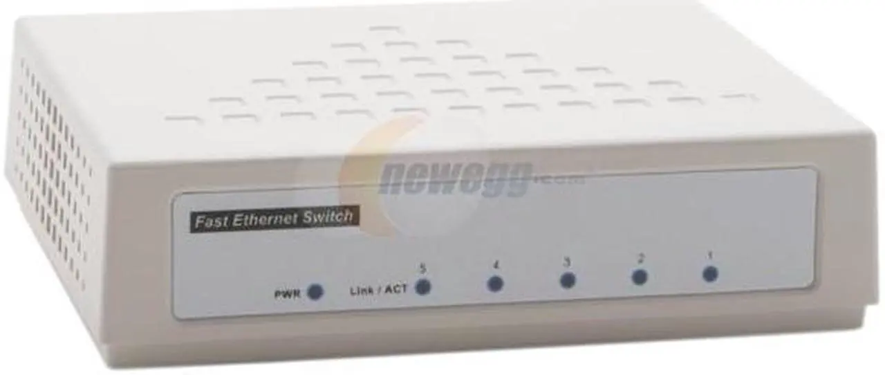 Airnet AES105P 5 port N-way switch - Newegg.com