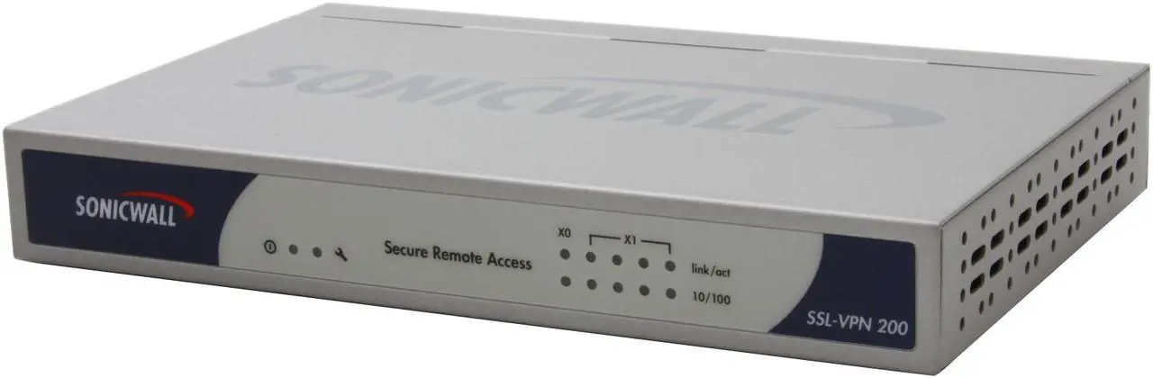 Main image of SONICWALL 01-SSC-5946 SSL-VPN 200 Gateway