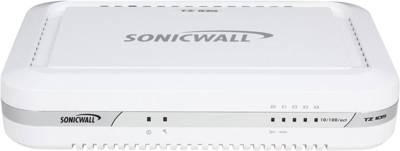 Alt view image 3 of 6 - SonicWALL 01-SSC-6942 TZ 105 Network Security Appliance (Hardware Only)